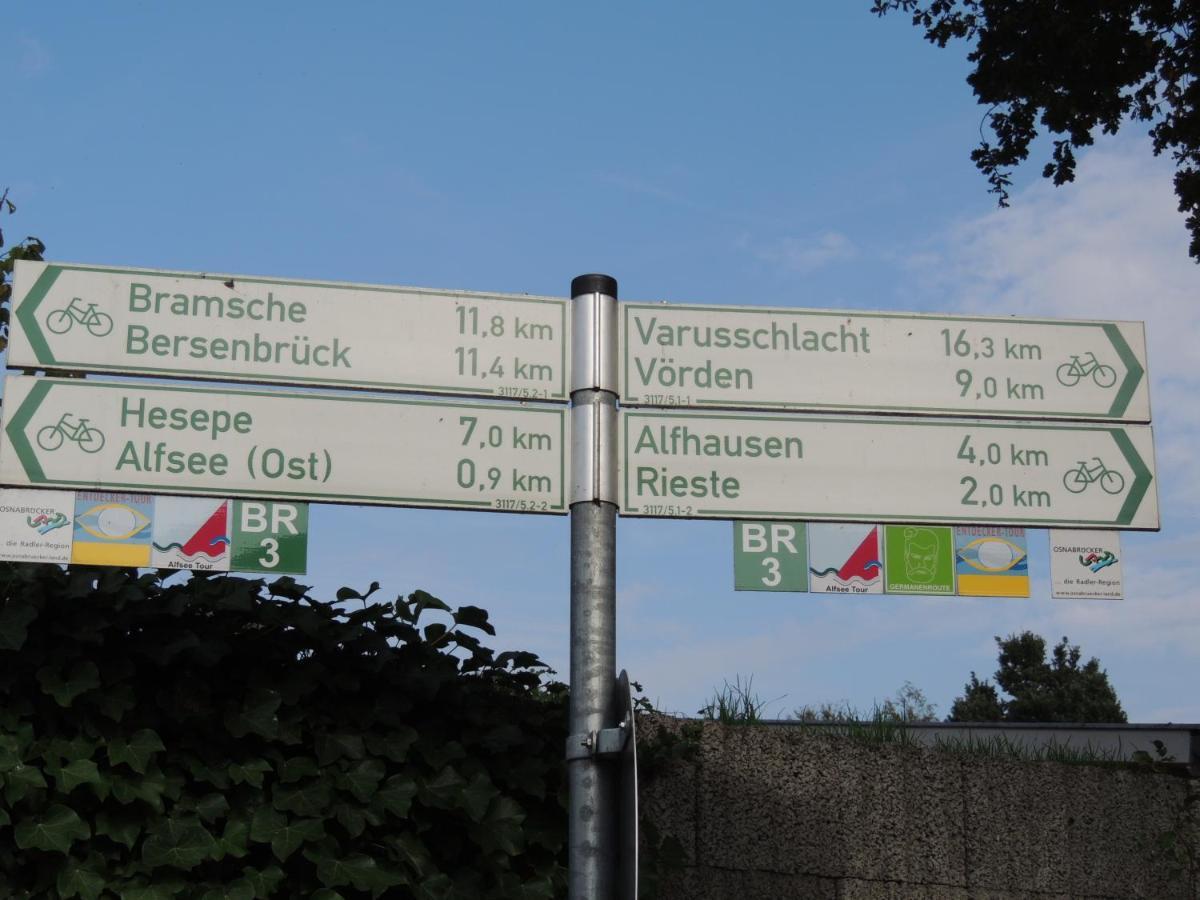 Ferienhaus Schomaker Rieste Esterno foto